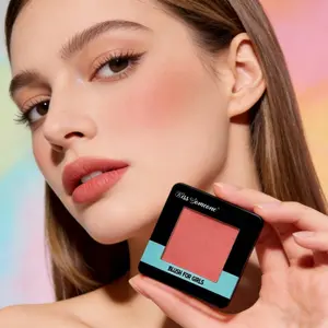 Matte Powder Blush Palette, Vegan & Cruelty-Free, High Pigment, Long-Lasting, Buildable, Lightweight, Velvet-Smooth Finish Makeup