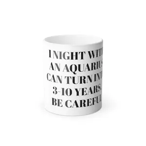 Aquarius Color Morphing Mug, 11oz