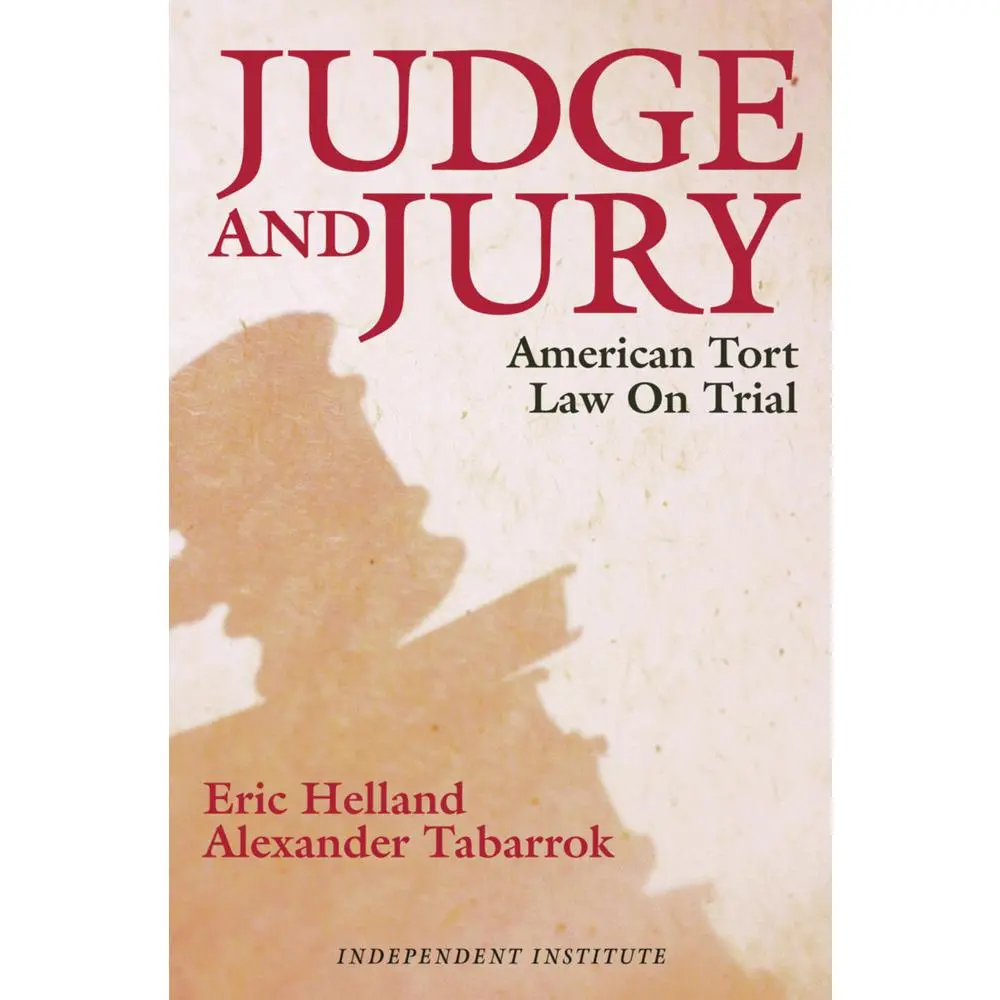 USED Book - Judge and Jury: American Tort Law on Trial by Helland, Eric (Paperback) - english