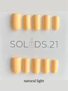 Butter Yellow Press-On Nails, Premium Hand-painted Gel-X, Gel Polish, Reusable, Glossy Matte or Chrome Finish, 20 nails included, no sizing kit needed, Almond, Oval, Square or Coffin, Extra Short, Short, Medium, or Long