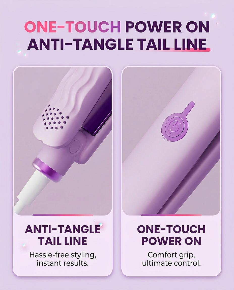 3-Barrel Deep V Wave Curling Iron American Latin Wave Hairstyle  2026 New Upgrade Adjustable Temperatures Fast Heating Silicone Cover  HairTutorial