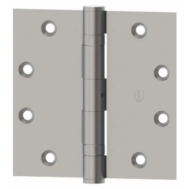 Hager BB1279415 4 x 4 in. Full Mortise Standard Weight Ball Bearing Hinge, No. 009747 Satin Nickel
