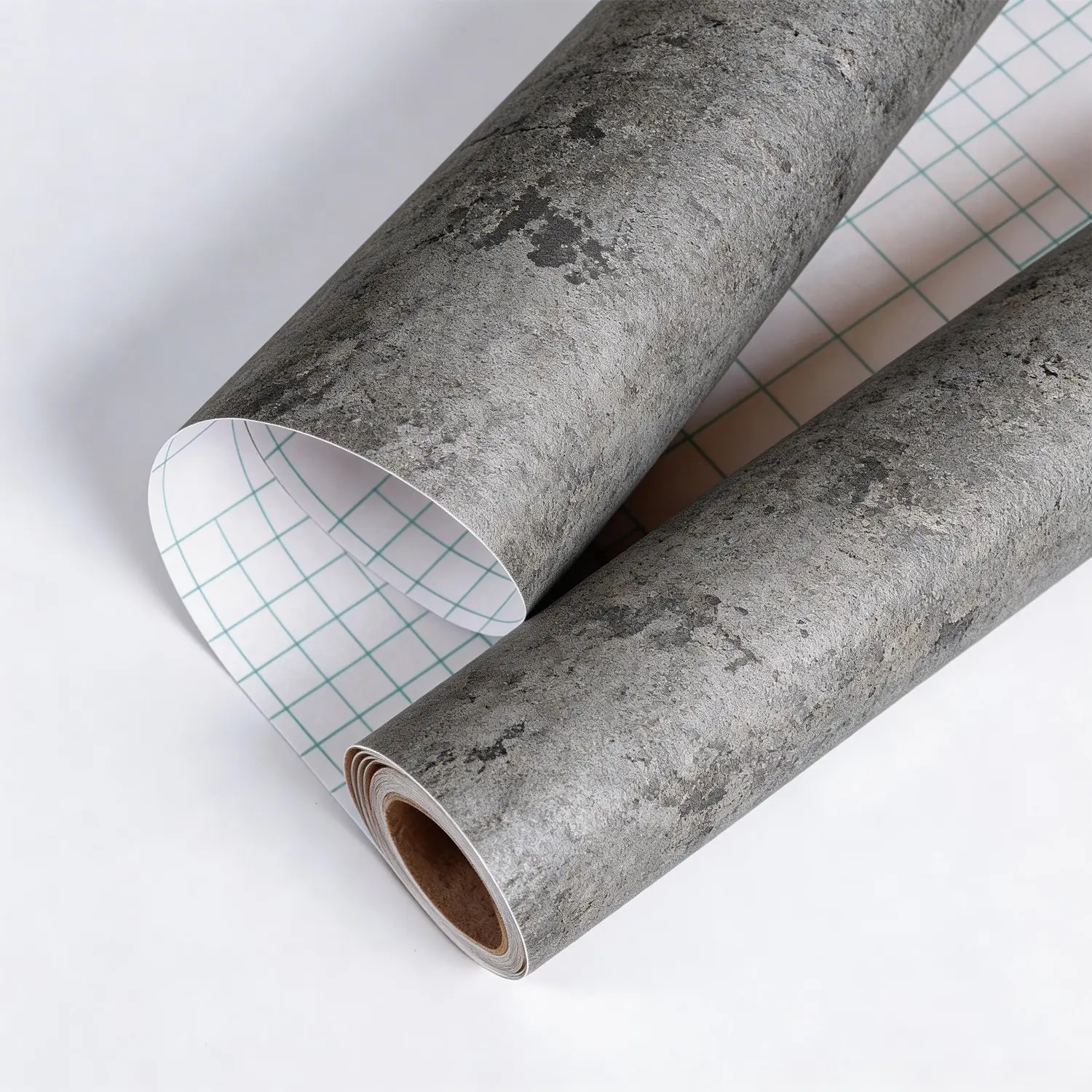 Self-Adhesive Concrete Texture Wallpaper Roll, Removable Wallpaper, Dark Corner Self-Stick Paper, Ideal for Wall, Cabinet, Bedroom, Living Room Home Decor