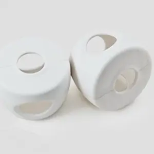 White Safety Doorknob Covers - Child proof door knob covers