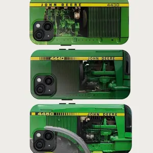 JD Green Tractor Tough Phone Case, Farmer Phone Case, Case for iPhone Samsung and More A3L