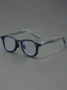 Oval Retro Glasses Designer Niche Brand Design Glasses Classic Style Suitable for Men and Women To Wear Personalized Items