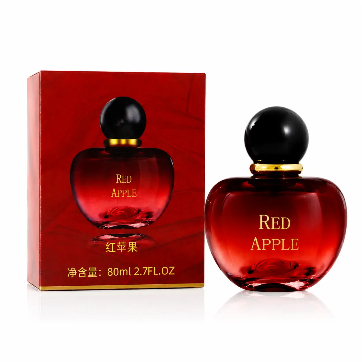 Red Apple Perfume for Women 80ML, Sweet Fruity Floral Woody Scent with Jasmine, Long Lasting Ladies Eau de Parfum, Fresh soft Summer Fragrance for Daily Wear, Dating, Office, Travel & luxurious giftGift for Her