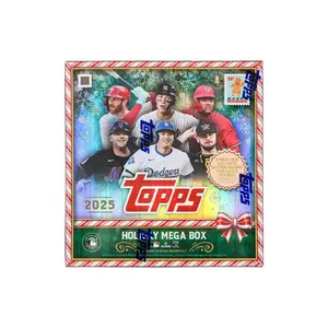 2025 Topps Holiday Baseball Mega Box ( Autograph, Relic or Chrome Variation) Christmas