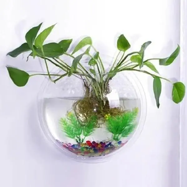 Wall-Mounted Flower Vase