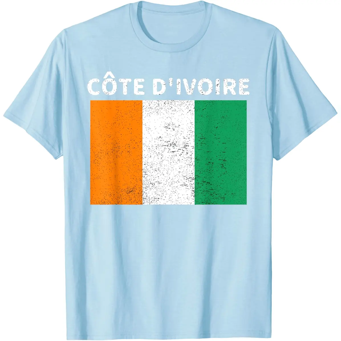 Ivory Coast Ivorians Côte D'ivoire Flag Pride Print T-Shirt Premium Casual Cotton Shirt