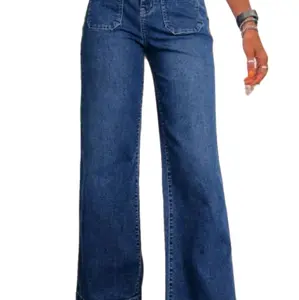 Sailor Jeans Flare Leg Zip Front Women's Bottom - Womenswear