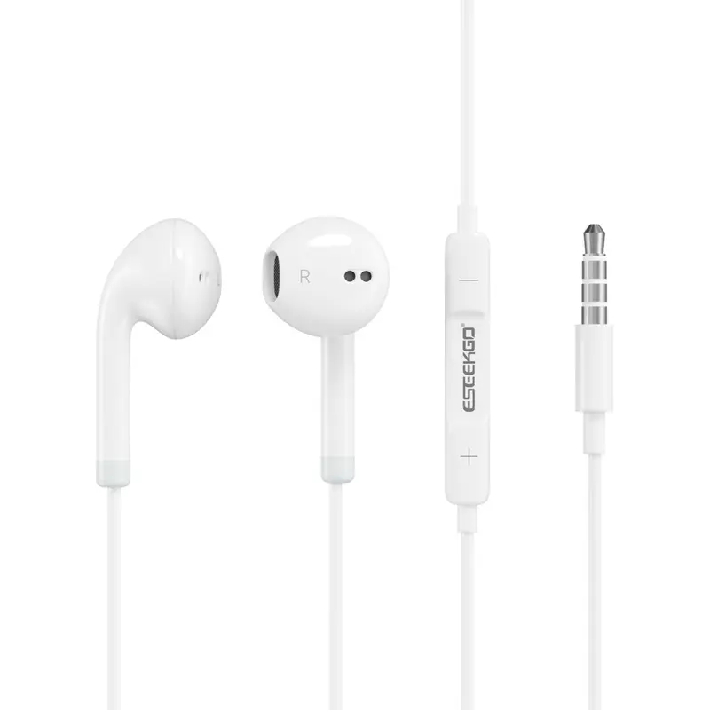 3.5mm Wired Earphones, In-Ear Earbuds Built-in Microphone, Clear Call, Volume Control, Plug & Play Wired Headphones Audio Earplugs for iPhone/iPad/Android/Laptop/PC All 3.5mm Jack Device, Back to School Essential-SummerWins