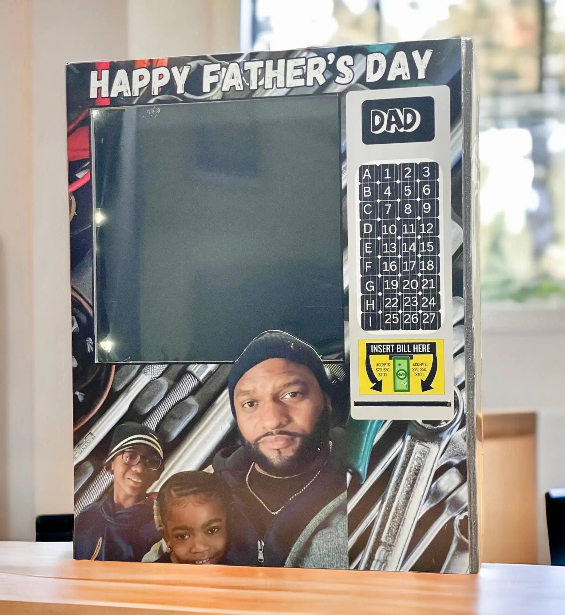 Fathers Day Faux Vending Machine, Father’s Day Vending Machine Gift, Vending Machine Gift For Dad, Custom Father’s Day Vending Machine