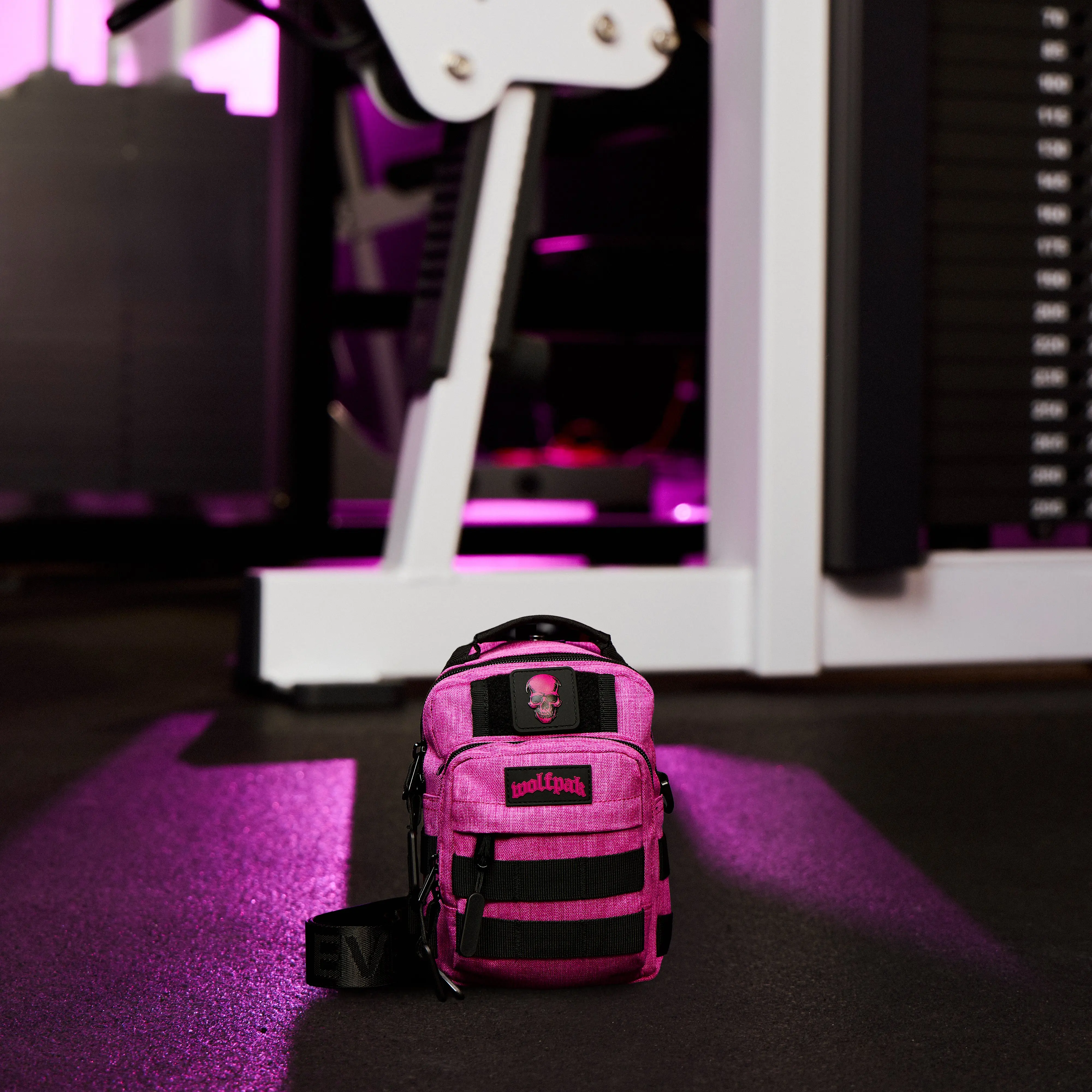 4L Mini Tactical Sling Bag Deathwing Pink