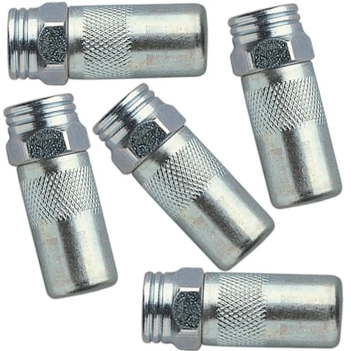 Lincoln Industrial 5852-5 Midget Hydraulic Coupler for Grease Joint Fittings, 6000 PSI Max Pressure, Replaceable Hardened Steel Jaws, Standard 1/8 in. NPT(F) Inlet