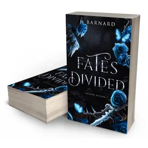 Fates Divided by J. Barnard, Romantasy Signed Paperback