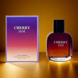 Sweet Cherry Jam EDP Perfume - 3.4oz/100ml Single Item, Unisex Fragrance with Top Notes of Cherry, Plum, Vanilla, Ideal Holiday Gift Bottle