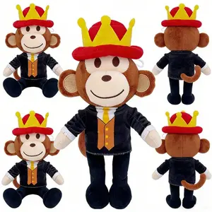 FUNKY STORE Steal A Brainrot Plush Raccooni Jandelini Collectible Plushie For Birthday Gifts, Expressive Plush Home & Office Desk Décor, Playful Gift,Perfect For Room Decor, Birthday And Christmas Gift