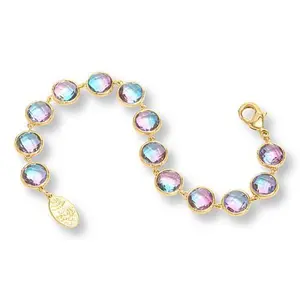 Connie Craig Carroll Jewelry Juliette Bicolor Quartz Doublet Bracelet