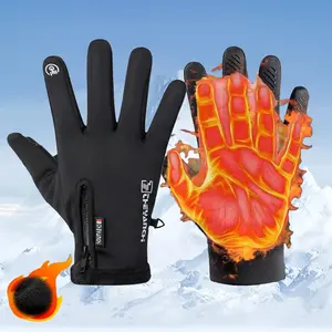 Winter Thermal Gloves, Men & Women Touch Screen Water Resistant Windproof Anti Slip Warmer Glove, Hands Warm for Outdoor Hiking Driving Running Bike Cycling, Perfect Gift For Men & Women, Birthday gifts For Boyfriend & Girlfriend