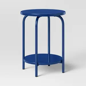 Metal Nightstand Navy - Pillowfort