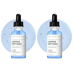 【Buy one get one free】GHK Cu Peptide Serum – Copper Peptide Serum for Tightening, Collagen Boosting & Hydrating – Topical GHK-Cu with Hyaluronic Acid
