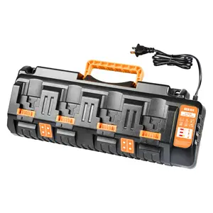 Amityke DCB104 Replacement for Dewalt Battery Charger, Simultaneous Charging for 12V and 20V Max Battery