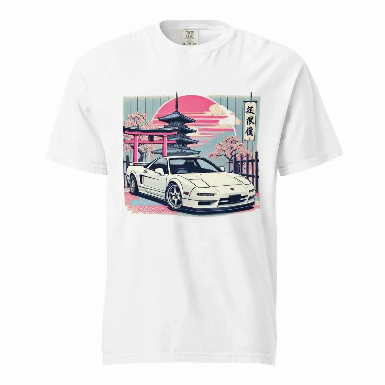Japanese Acura NSX T-Shirt, 90s JDM Car Culture Tee Sweatshirt Hoodie, Gift for Car Lovers