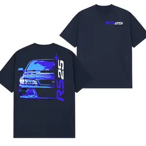 Subaru RS25 Impreza STI Graphic T-Shirt – JDM Performance Car Design Double-Sided Tee for Racing Fans Car Meets Outfit