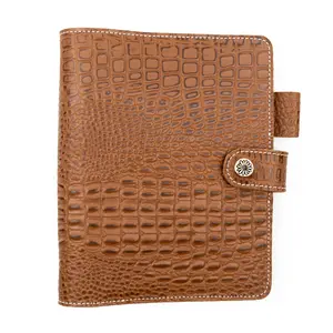 The Yazzabelle A5 6-Ring Leather Binder