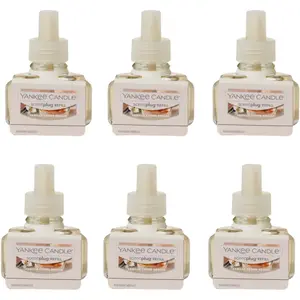 Yankee Candle Scent Plug Refill, Vanilla Creme Brulee (Pack of 6) Yankee Candle Company