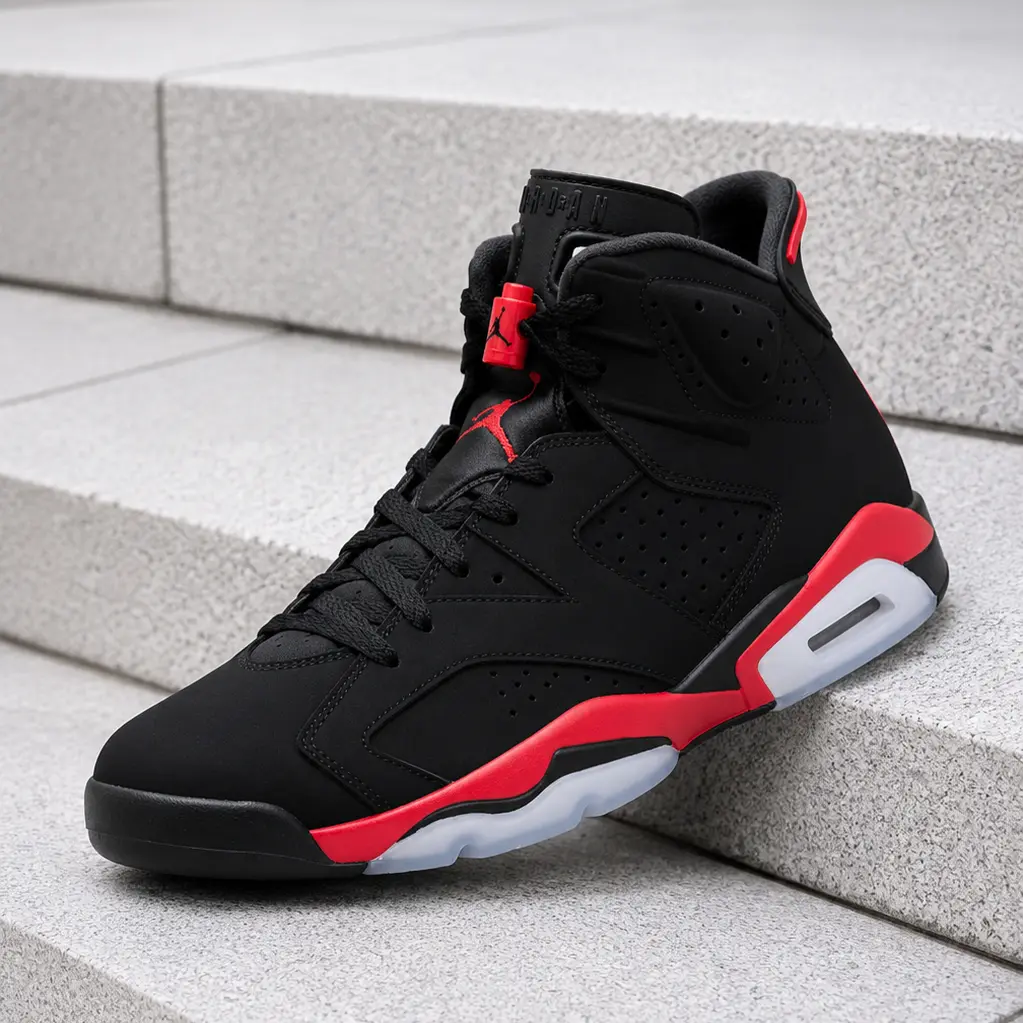 Nike Air Jordan 6 Retro Infrared Salesman CT8529-001 Men's Fashion Sneaker New