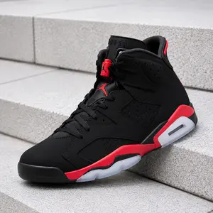 Nike Air Jordan 6 Retro Infrared Salesman CT8529-001 Men's Fashion Sneaker New