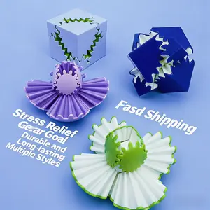 3D Printed Gear Ball Toy, Creative Stress Relief, Kids Intelligence Toy, Enhances Hand-Eye Coordination, Eco-Friendly Material, Colorful Decorative Piece