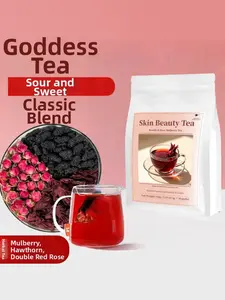 oriental gentlewoman Skin Beauty Tea Roselle & Rose Mulberry Tea Regular consumption naturallybeautiful complexion