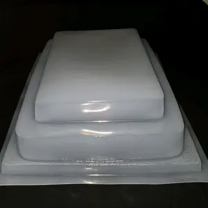 Scalloped Rectangle Plastic Mold