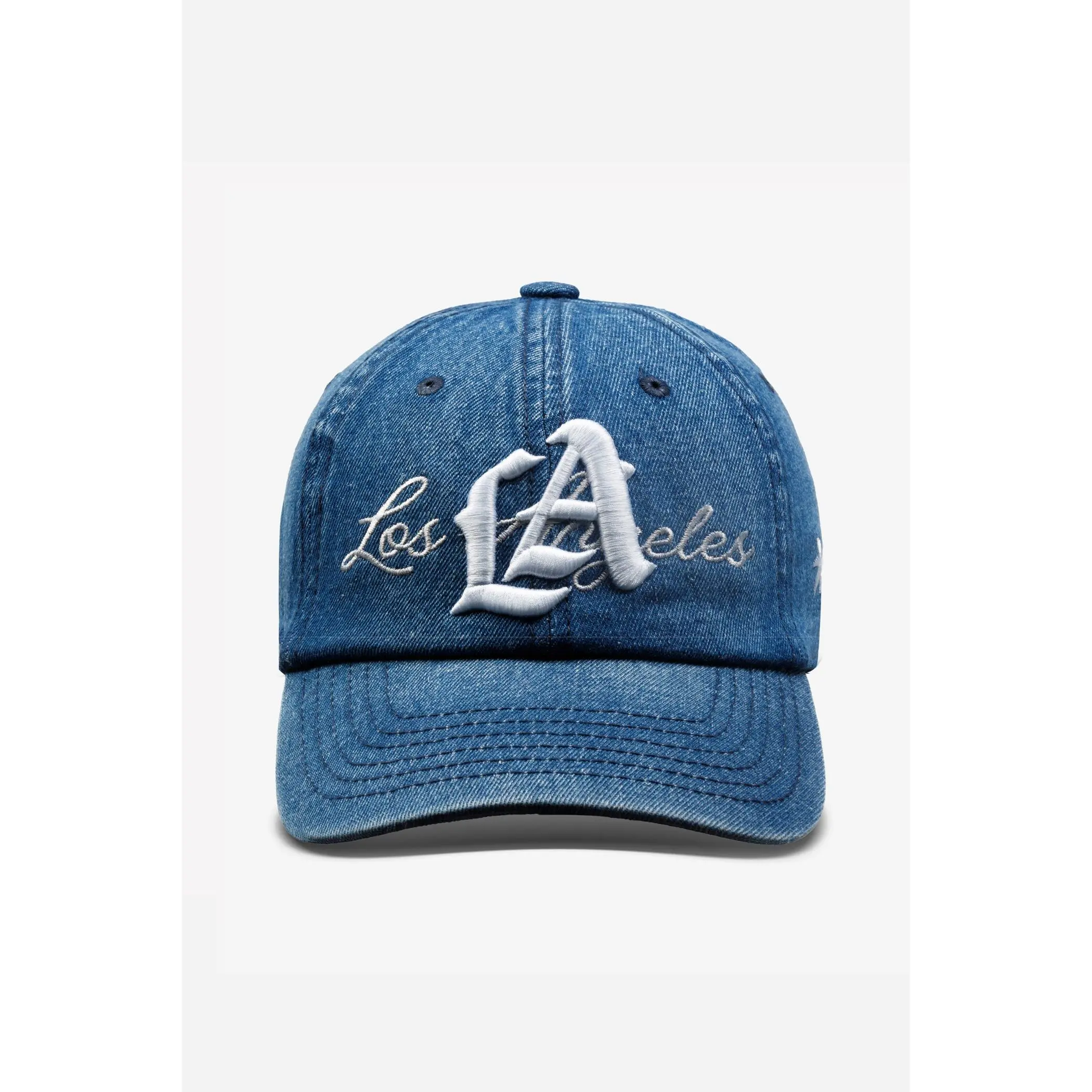 LA Logo Dad Hat | Dark Denim
