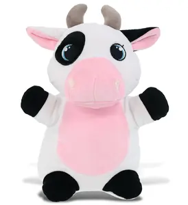 DOLLIBU Standing Cow Snug-Mooshies Soft Polyester Plush Toy - Unisex Stuffed Item for 0–12 Years Old Toys & Hobbies Enthusiasts