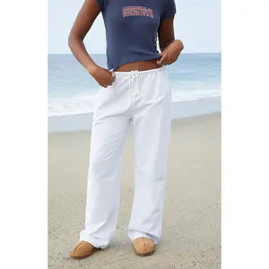 John Galt Women's Light Blue Striped Anastasia Sweatpants