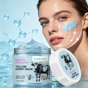 SUMIFANG GHK-Cu Butter and Honey Cream 200g – Grass-fed butter + Manuka honey + copper peptides – Deeply nourishes, repairs the skin barrier, reduces fine lines | Firms and lifts facial contours, deeply moisturizes and revitalizes cells.