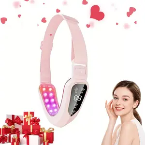 New popular electric V-shaped facial shaping massager for facial lifting, ultra-thin double chin removal device, micro vibration lifting, tight and thin chin reducer, ideal choice for home goods