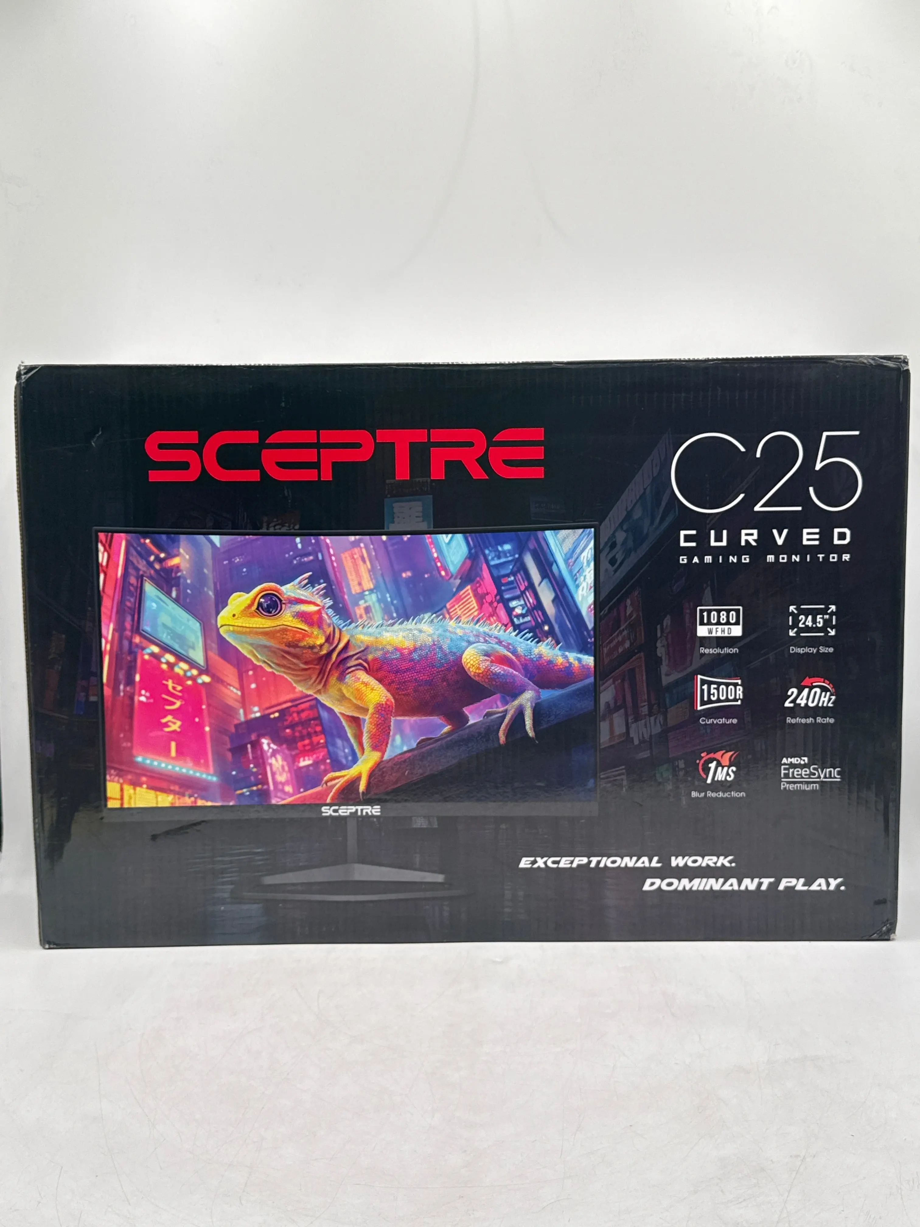 Spectre C-25 Curved Gaming Monitor C255B-FWT240.A1 - 240hZ-1500R-1080p - Brand New