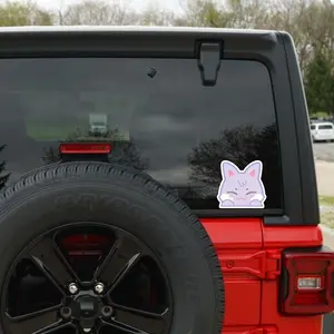 Aniteez Peeking Cartoon Car Decal - Kpop Accessories - K-pop Merch - Vinyl Sticker - Kawaii Decal