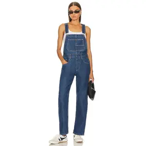 Free People Ziggy Denim Overall in Sapphire Blue