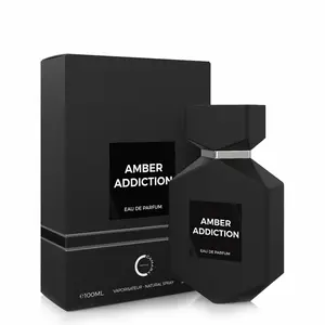 Camara Perfumes Amber Addiction Unisex 3.4 oz Eau de Parfum  Natural Spray Perfume