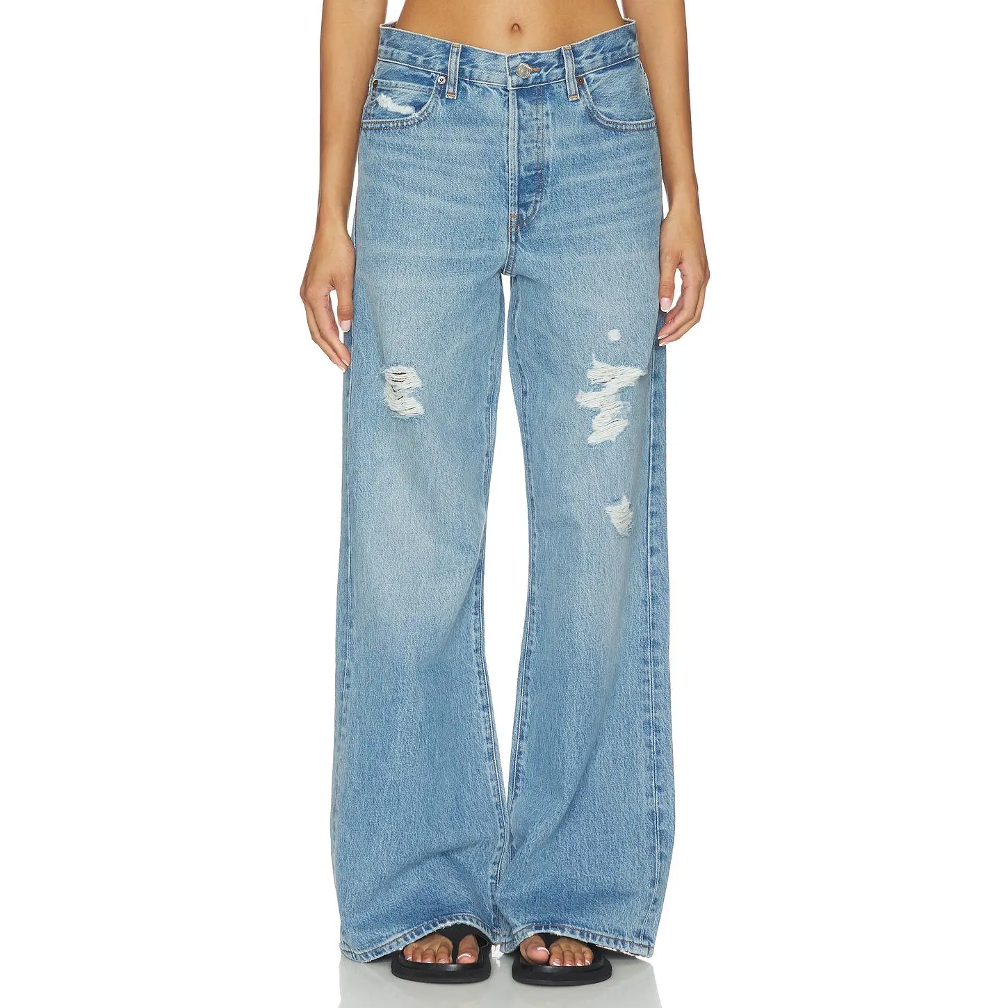 FRAME The Loose Jeans in Sundrop