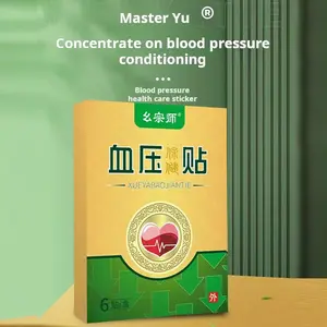 6PCS Blood Pressure Balance Patches - Natural Health Care Stickers for Daily Vitality