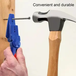 Nail Driving Pliers Anti-hammer Device, Nail Fixing Tool, Nail Safety Clamp Finger Protector, Hammering and Repositioning Screws