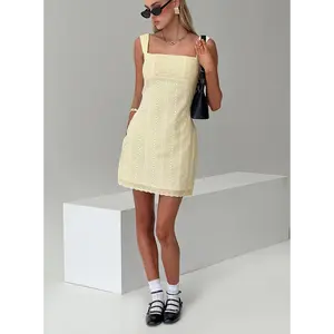 Allegro Mini Dress Lemon