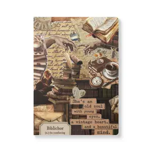 Softcover journal vintage